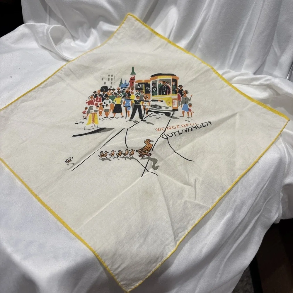 Napkin From Copenhagen to Copenhagen